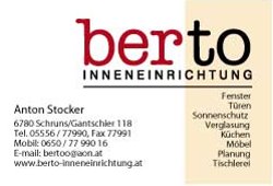 Berto Inneneinrichtung